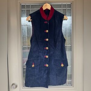 Vtg 1990’s Suede Mini Dress